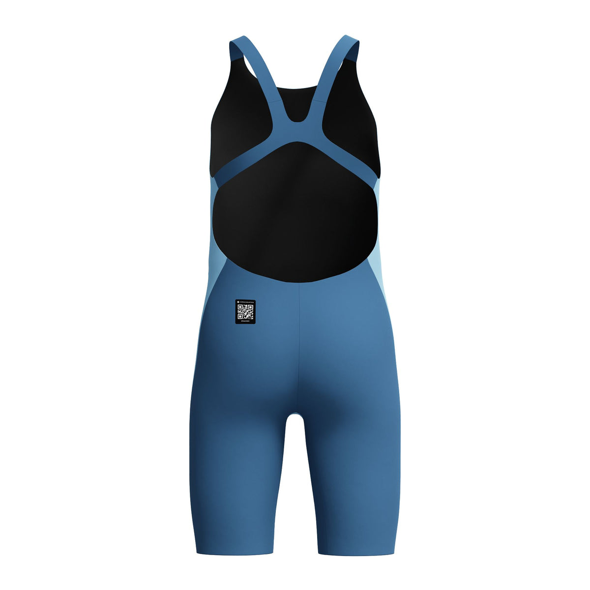 SPEEDO GIRLS FASTSKIN ENDURANCE+ MAX KNEESKIN SUGAR BLUE/NITE