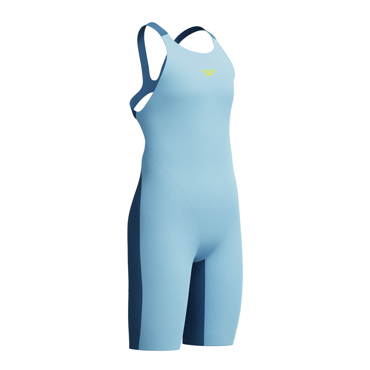 SPEEDO GIRLS FASTSKIN ENDURANCE+ MAX KNEESKIN SUGAR BLUE/NITE