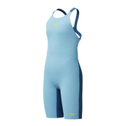 SPEEDO GIRLS FASTSKIN ENDURANCE+ MAX KNEESKIN SUGAR BLUE/NITE