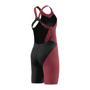SPEEDO GIRLS FASTSKIN LZR HYPERPRO KNEESKIN REGAL RED