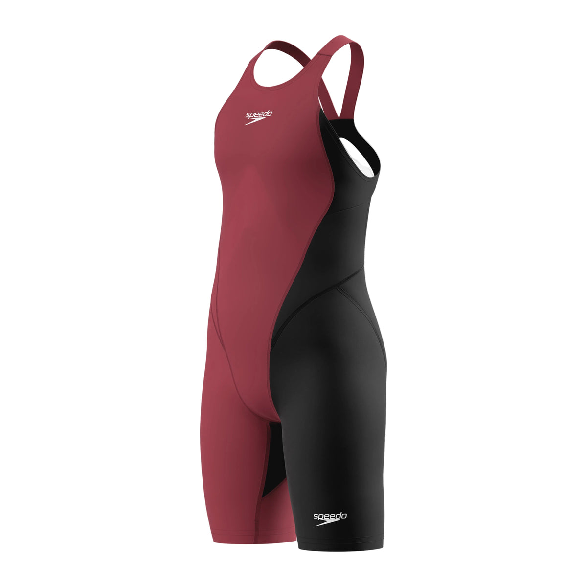 SPEEDO GIRLS FASTSKIN LZR HYPERPRO KNEESKIN REGAL RED