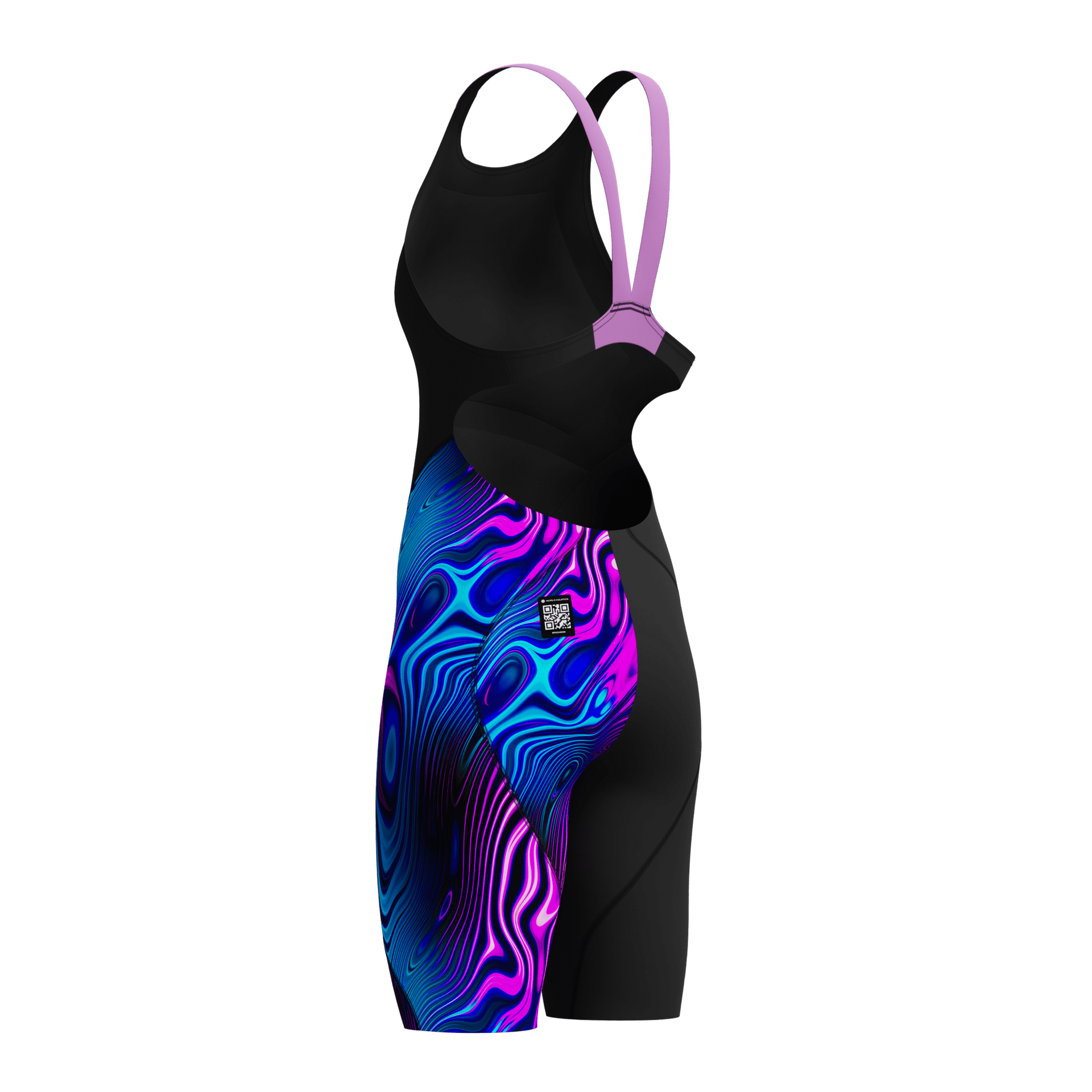 SPEEDO GIRLS FASTSKIN LZR IGNITE KNEESKIN BLACK / SUBSURFACE - Black