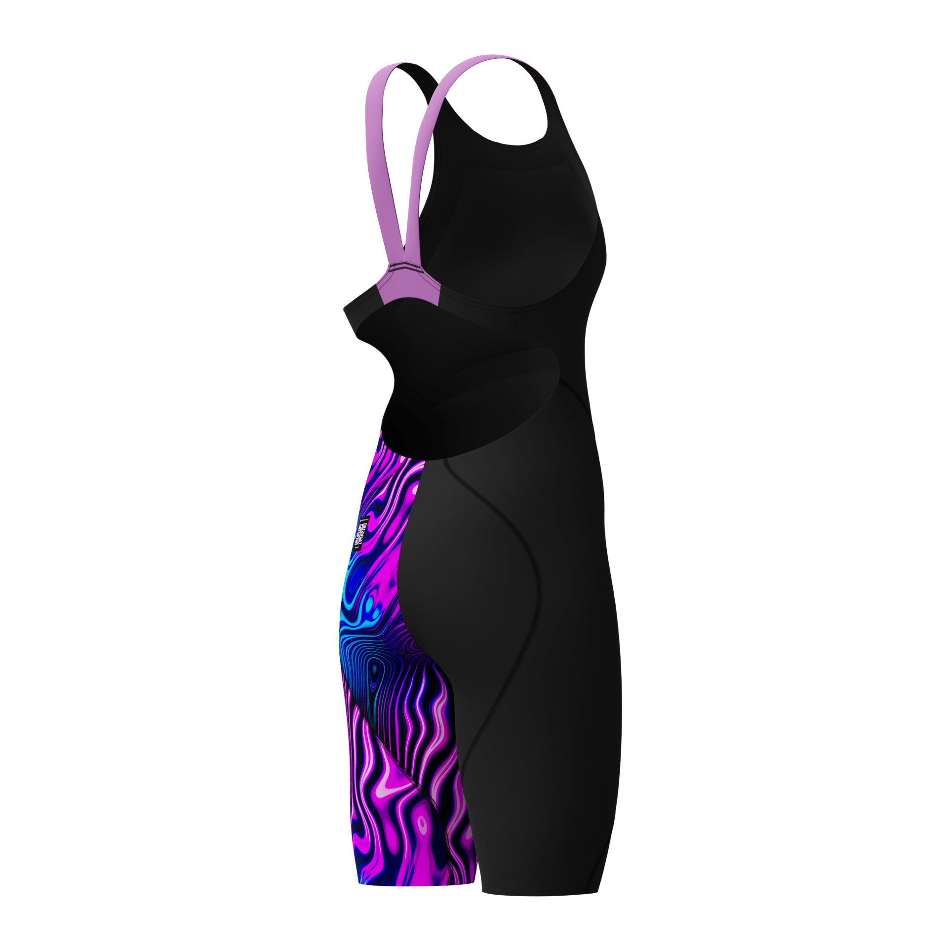 SPEEDO GIRLS FASTSKIN LZR IGNITE KNEESKIN BLACK / SUBSURFACE - Black