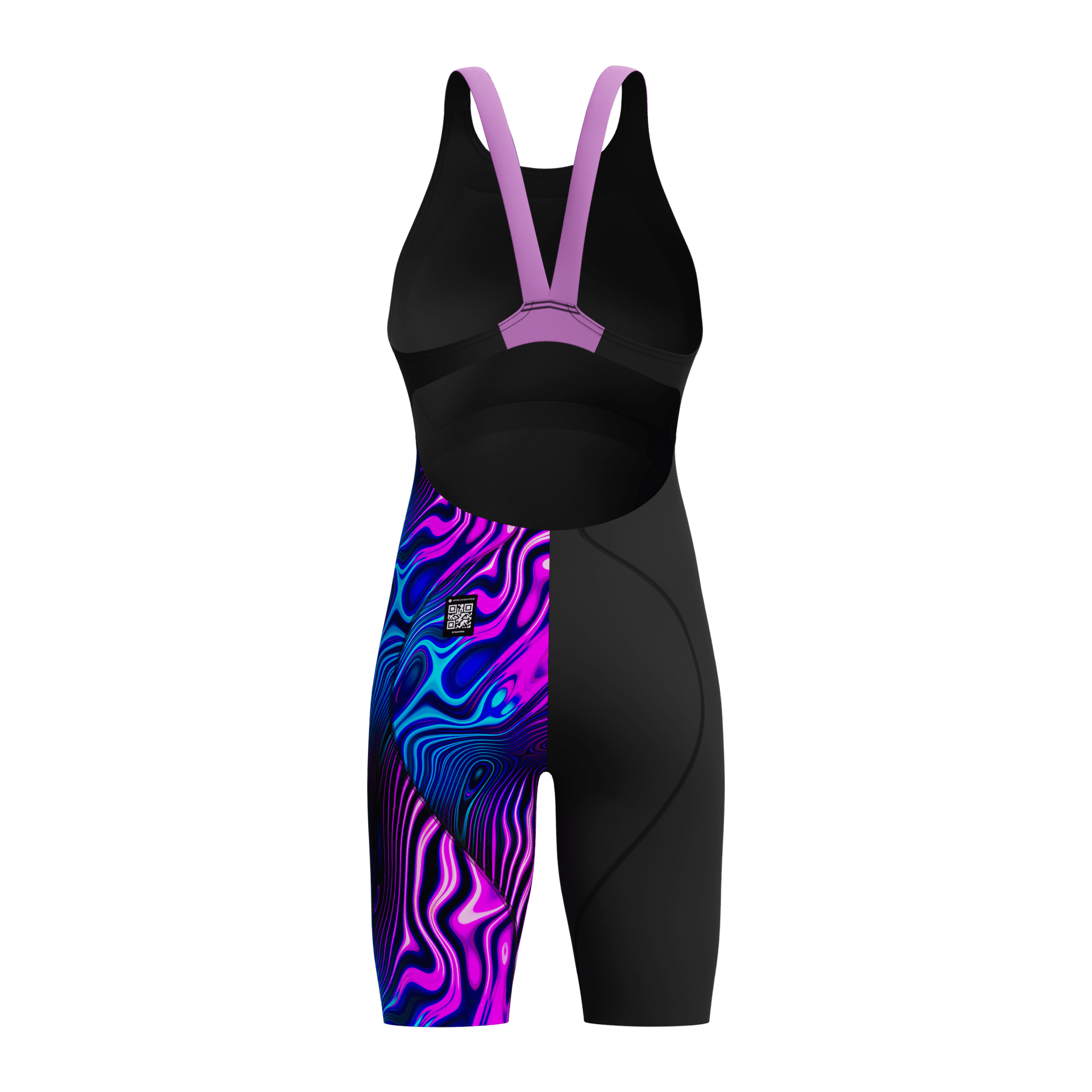 SPEEDO GIRLS FASTSKIN LZR IGNITE KNEESKIN BLACK / SUBSURFACE - Black