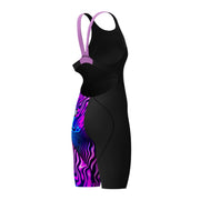 SPEEDO GIRLS FASTSKIN LZR IGNITE KNEESKIN BLACK / SUBSURFACE
