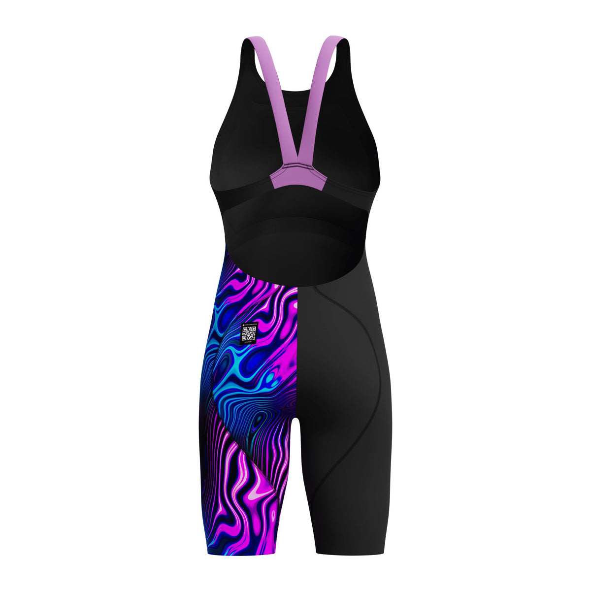 SPEEDO GIRLS FASTSKIN LZR IGNITE KNEESKIN BLACK / SUBSURFACE