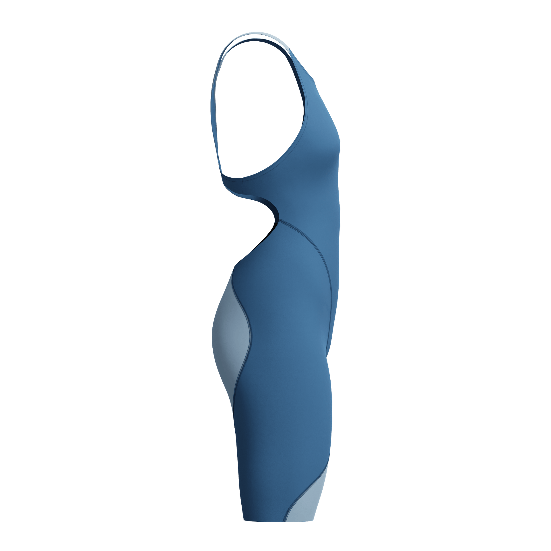 SPEEDO GIRLS FASTSKIN LZR IGNITE KNEESKIN NITE / ACADIA BLUE - Blue