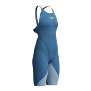 SPEEDO GIRLS FASTSKIN LZR IGNITE KNEESKIN NITE / ACADIA BLUE
