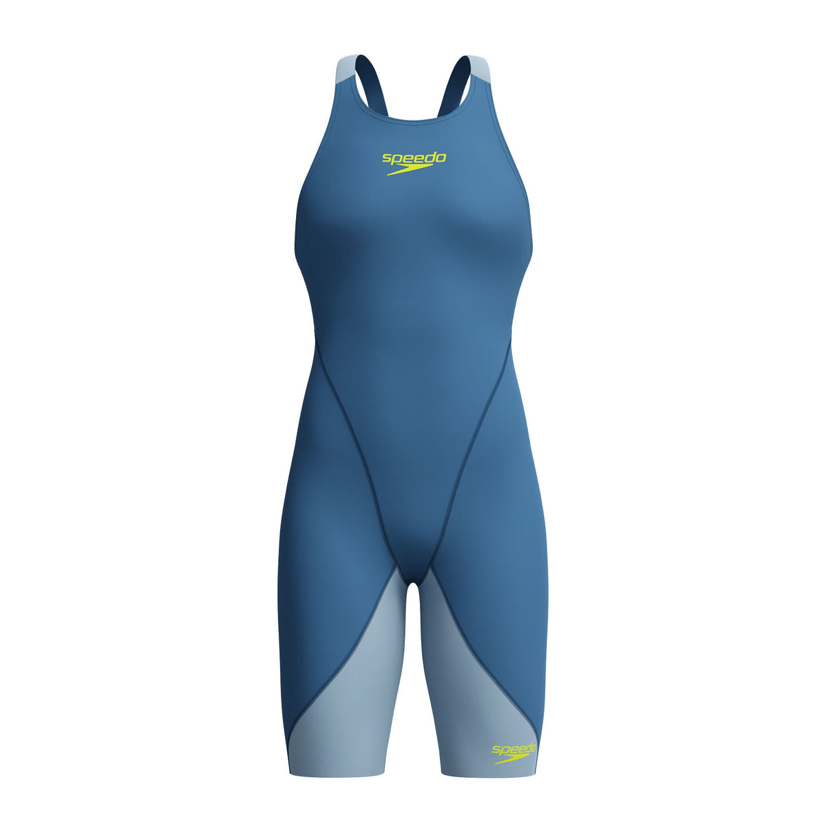 SPEEDO GIRLS FASTSKIN LZR IGNITE KNEESKIN NITE / ACADIA BLUE