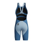 SPEEDO GIRLS FASTSKIN LZR IGNITE KNEESKIN NITE / ACADIA BLUE - Blue