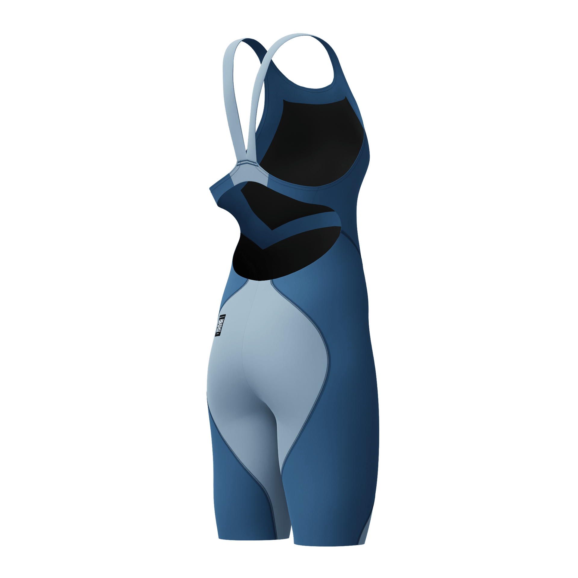 SPEEDO GIRLS FASTSKIN LZR IGNITE KNEESKIN NITE / ACADIA BLUE - Blue