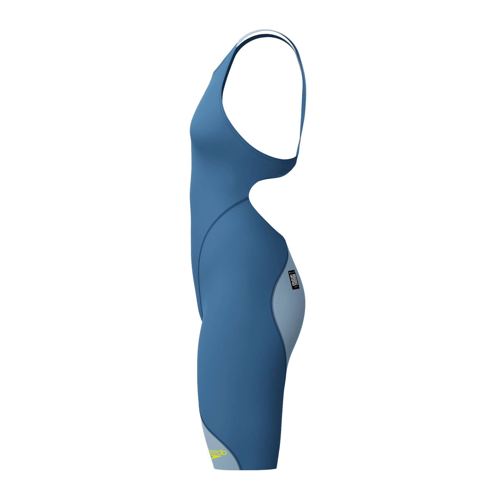 SPEEDO GIRLS FASTSKIN LZR IGNITE KNEESKIN NITE / ACADIA BLUE - Blue