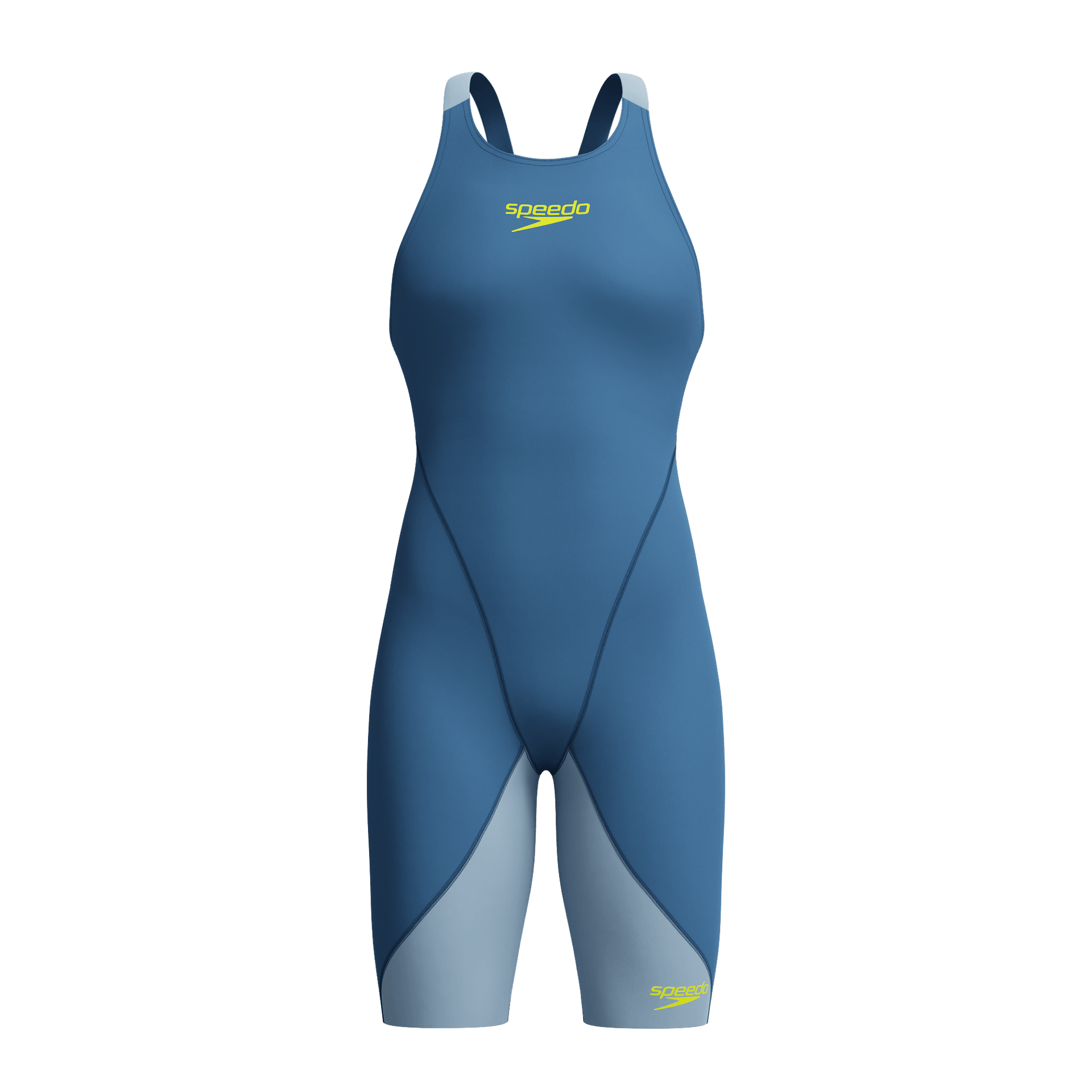 SPEEDO GIRLS FASTSKIN LZR IGNITE KNEESKIN NITE / ACADIA BLUE - Blue