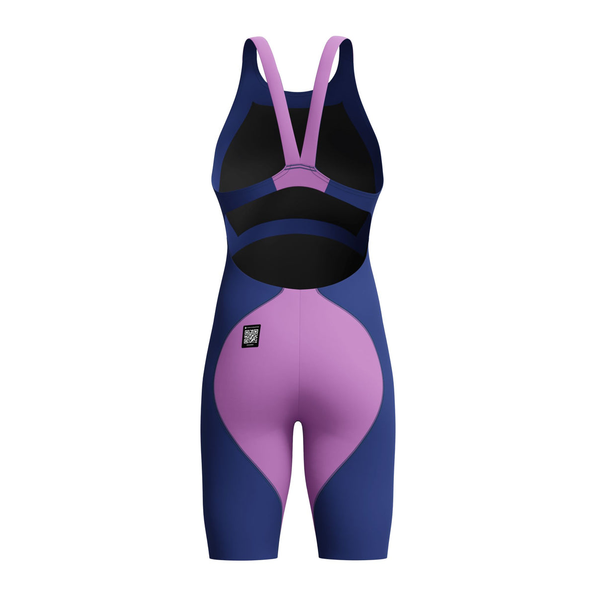 SPEEDO GIRLS FASTSKIN LZR IGNITE KNEESKIN NOBLE NAVY / NEON JELLY