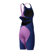 SPEEDO GIRLS FASTSKIN LZR IGNITE KNEESKIN NOBLE NAVY / NEON JELLY