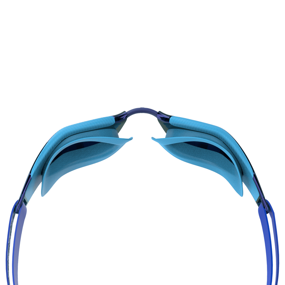 Competitive Goggles Speedo Junior Fastskin Hyper Elite Mirror Goggles Blue/Cobalt