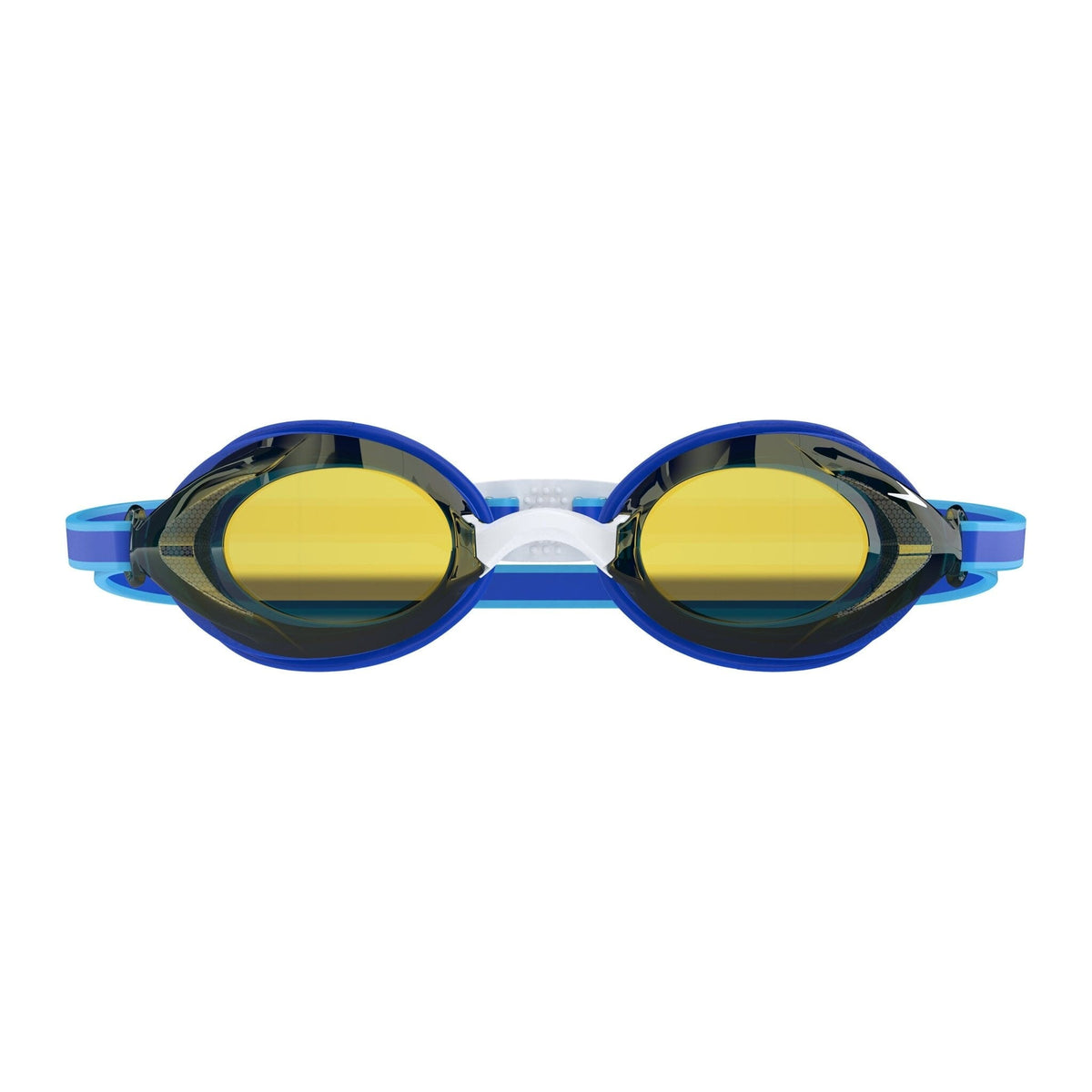 SPEEDO JUNIOR VANQUISHER 3.0 MIRROR GOGGLES COBALT/GOLD