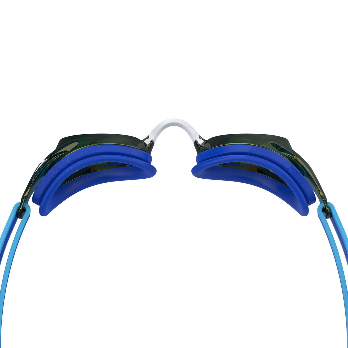 SPEEDO JUNIOR VANQUISHER 3.0 MIRROR GOGGLES COBALT/GOLD
