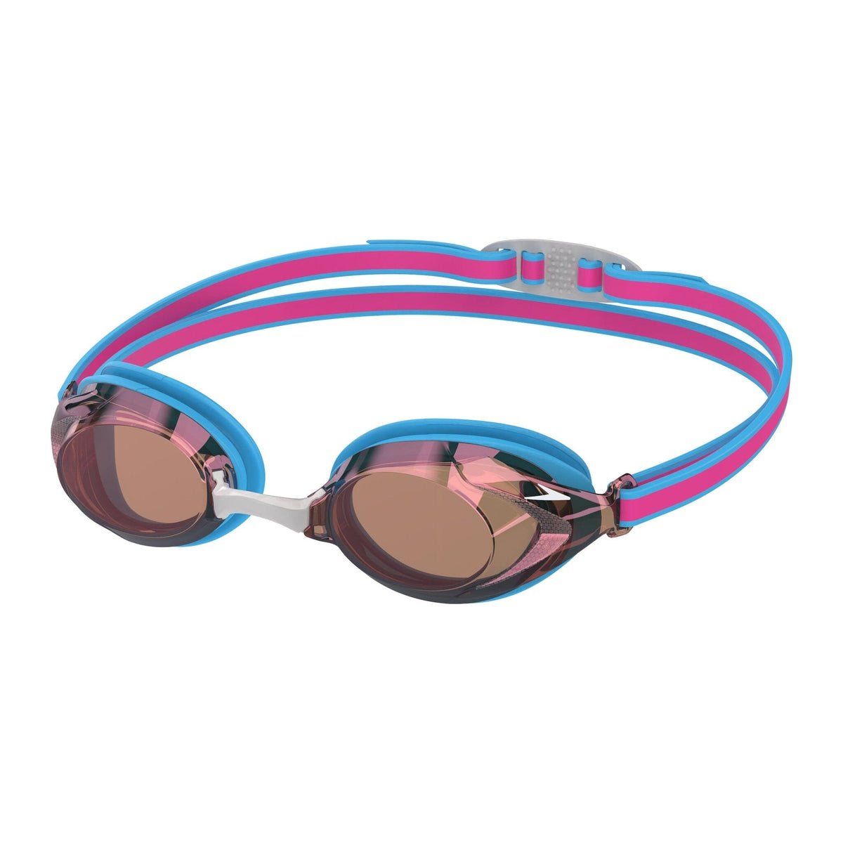 SPEEDO JUNIOR VANQUISHER 3.0 MIRROR GOGGLES VERMILLON/GOLD