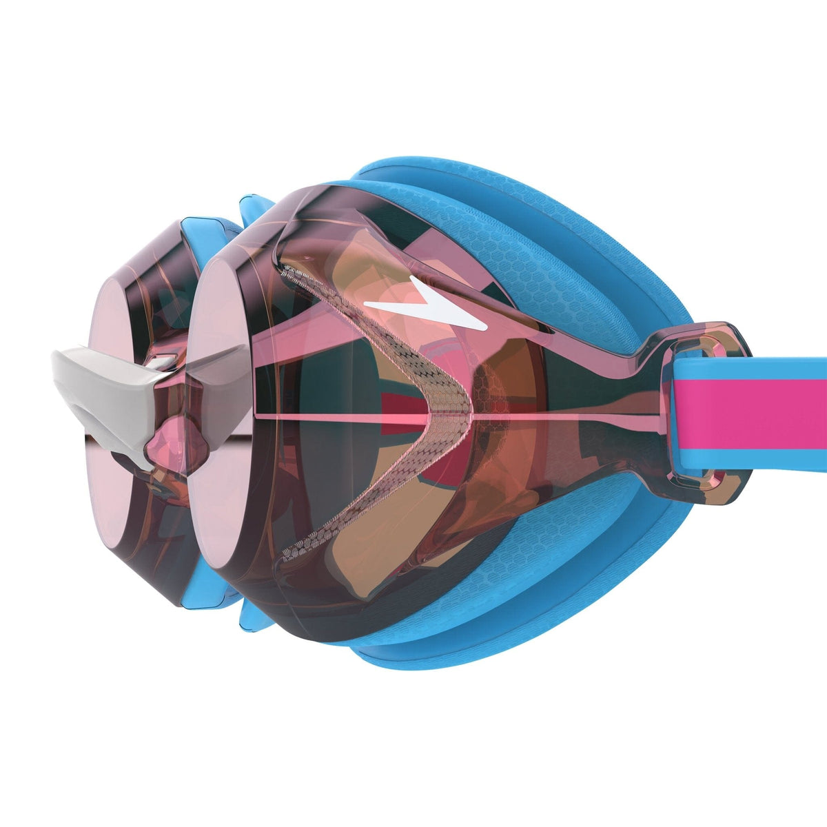 SPEEDO JUNIOR VANQUISHER 3.0 MIRROR GOGGLES VERMILLON/GOLD