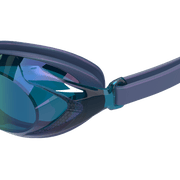 SPEEDO JUNIOR VANQUISHER 3.0 MIRROR LTD GOGGLES COBALT/AURORA - Blue