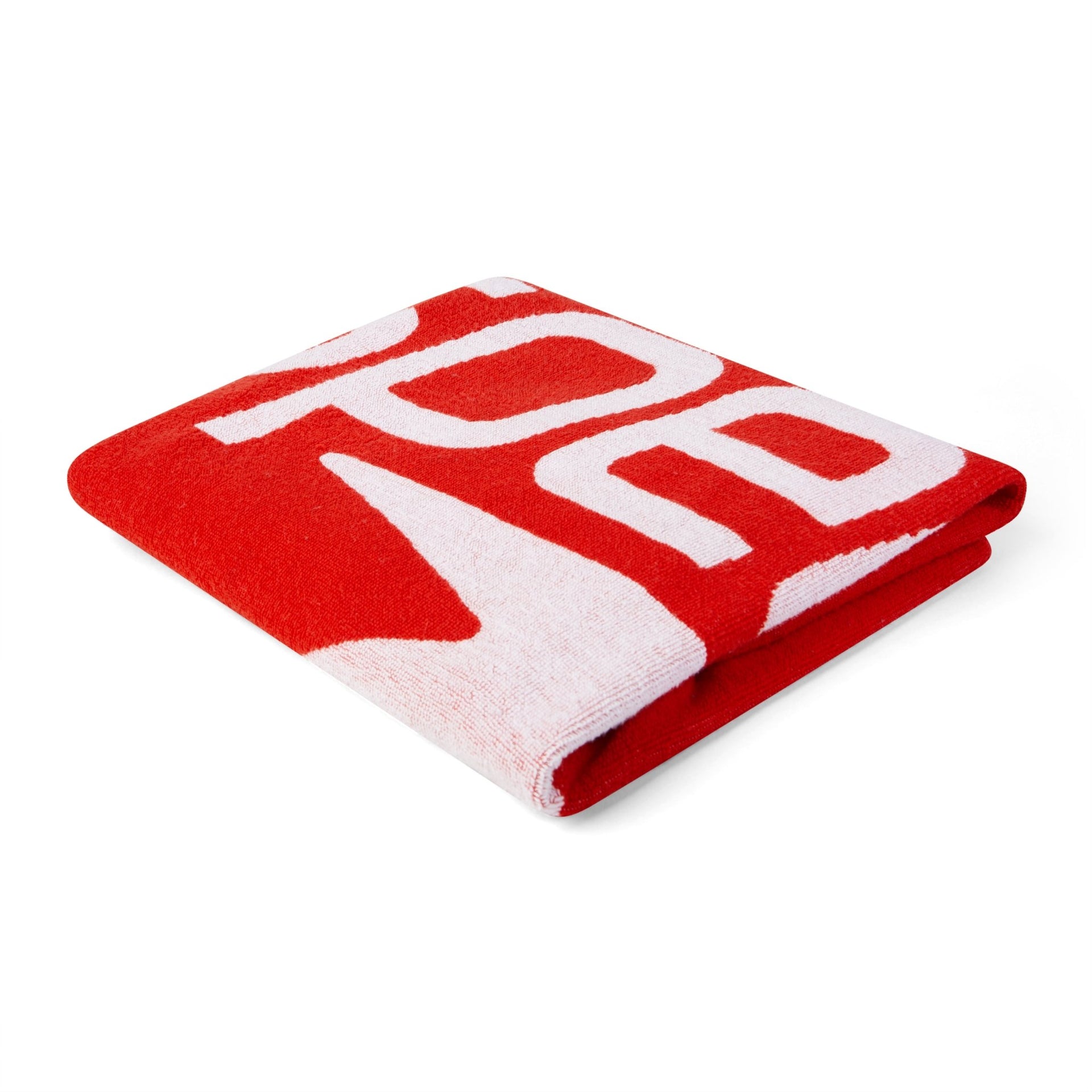 SPEEDO LOGO TOWEL - Red