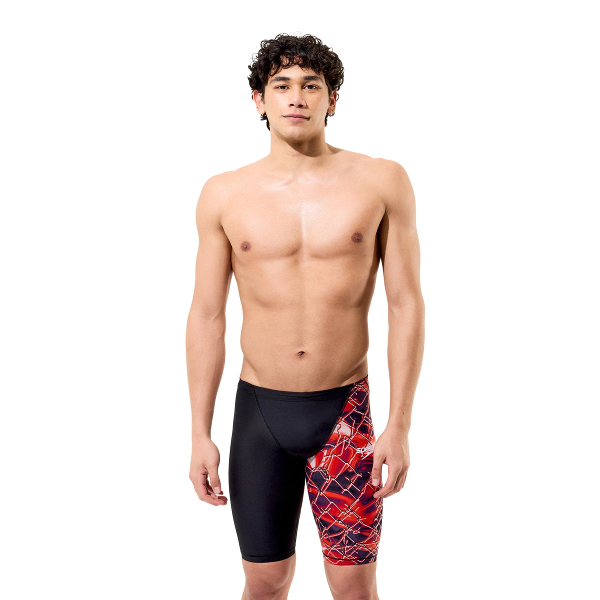 SPEEDO MENS FASTSKIN LZR HYPERPRO JAMMER ELECTRIC VEIL