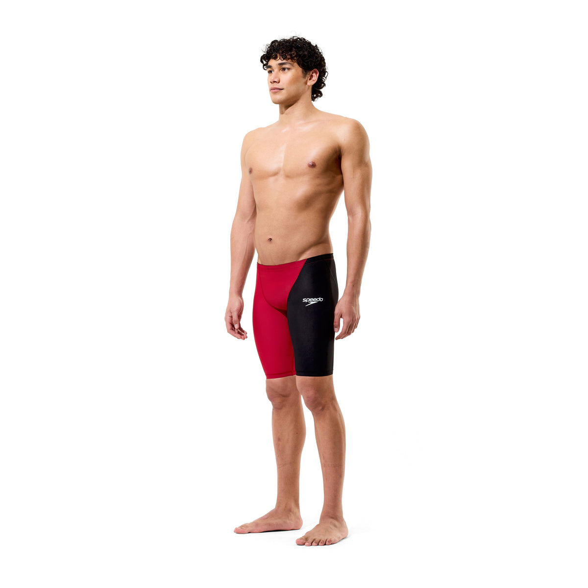 SPEEDO MENS FASTSKIN LZR HYPERPRO JAMMER REGAL RED
