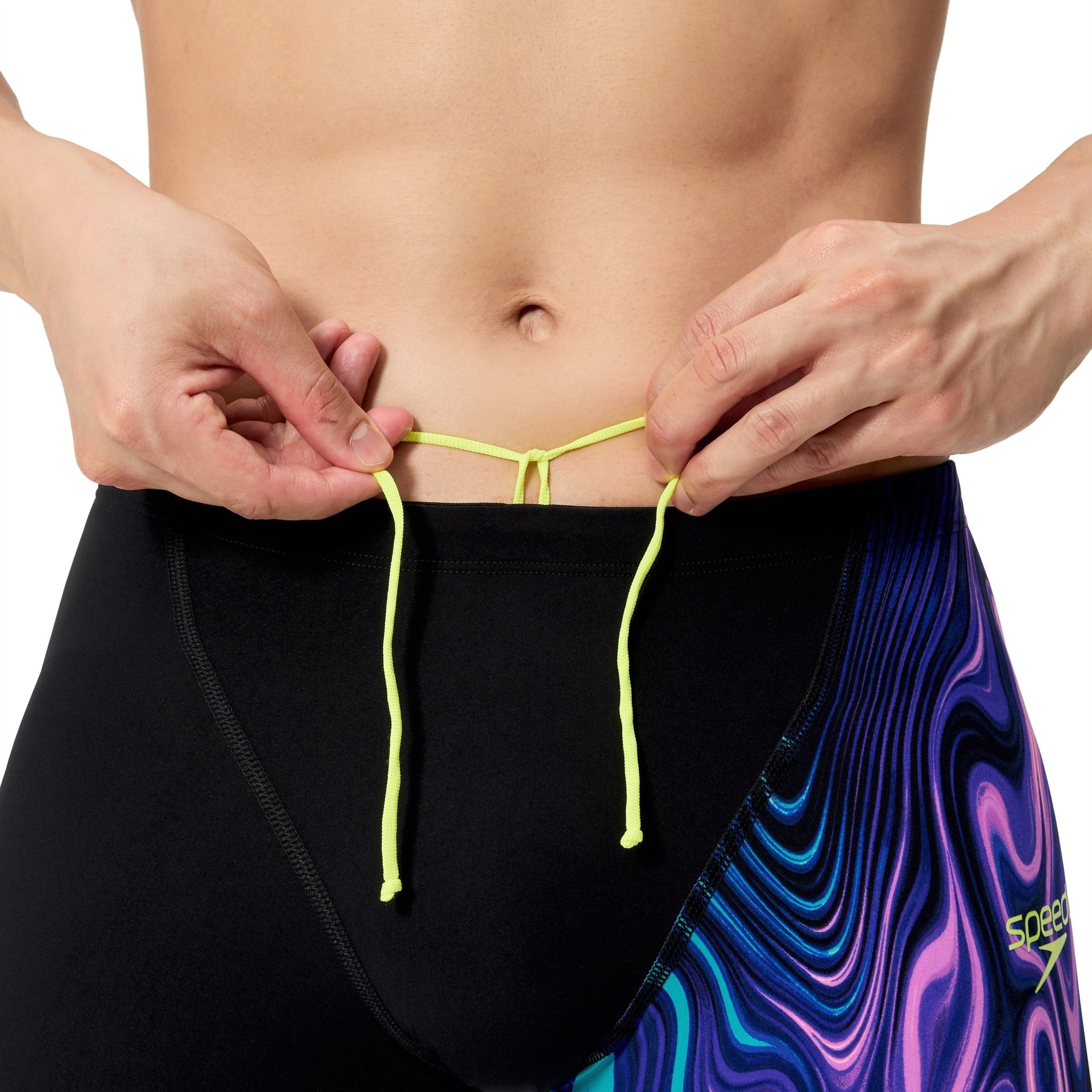 SPEEDO MENS FASTSKIN LZR IGNITE JAMMER BLACK / SUBSURFACE - Black