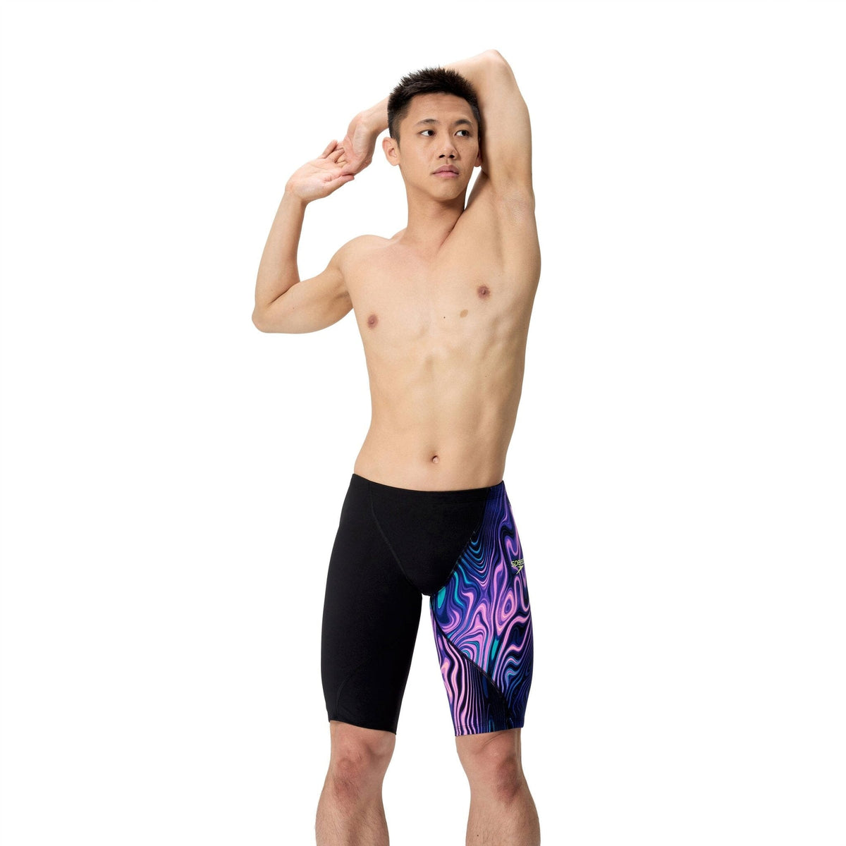SPEEDO MENS FASTSKIN LZR IGNITE JAMMER BLACK / SUBSURFACE