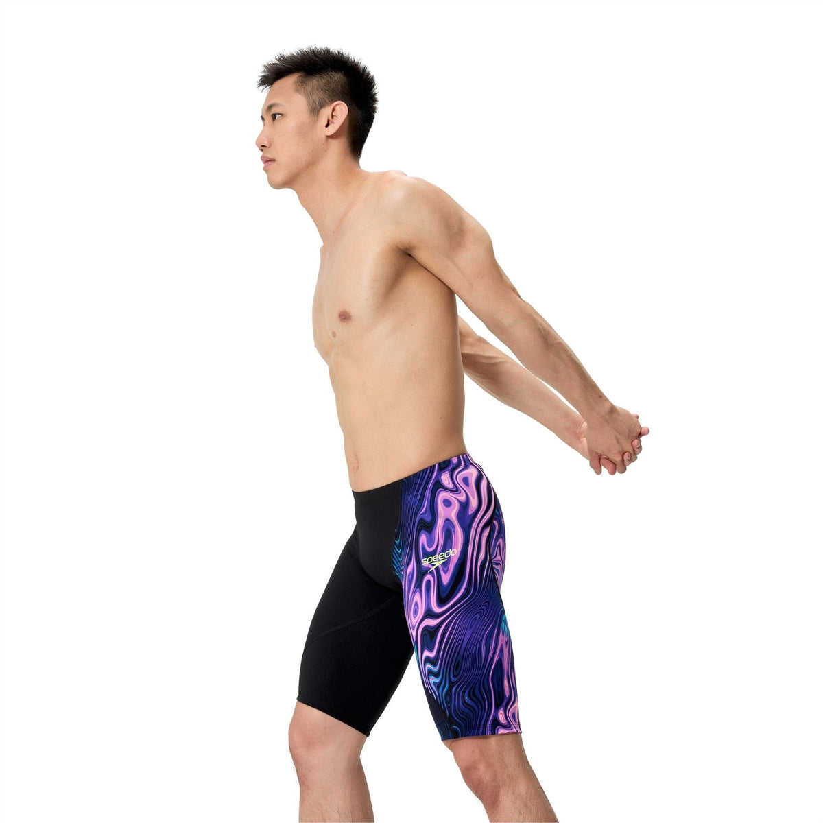 SPEEDO MENS FASTSKIN LZR IGNITE JAMMER BLACK / SUBSURFACE
