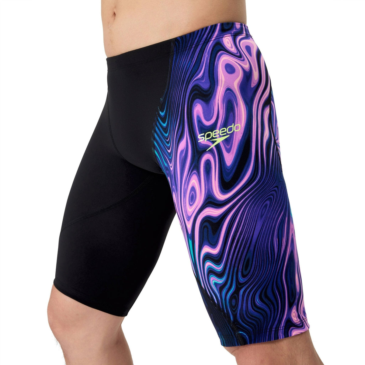 SPEEDO MENS FASTSKIN LZR IGNITE JAMMER BLACK / SUBSURFACE