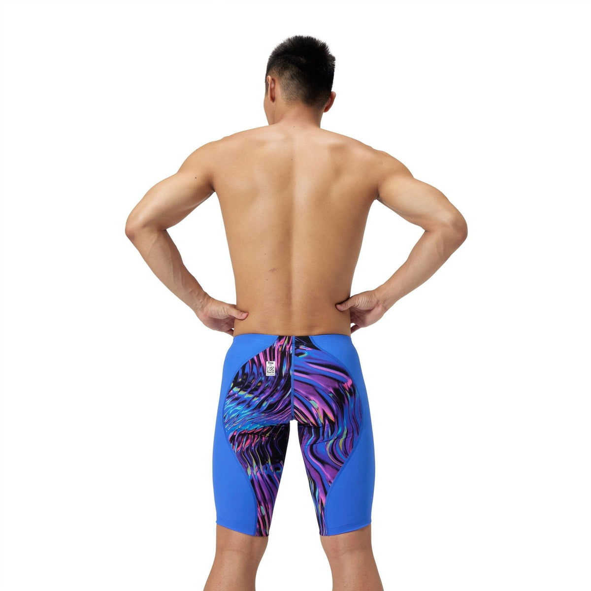 SPEEDO MENS FASTSKIN LZR IGNITE JAMMER DARK SHINE / COBALT