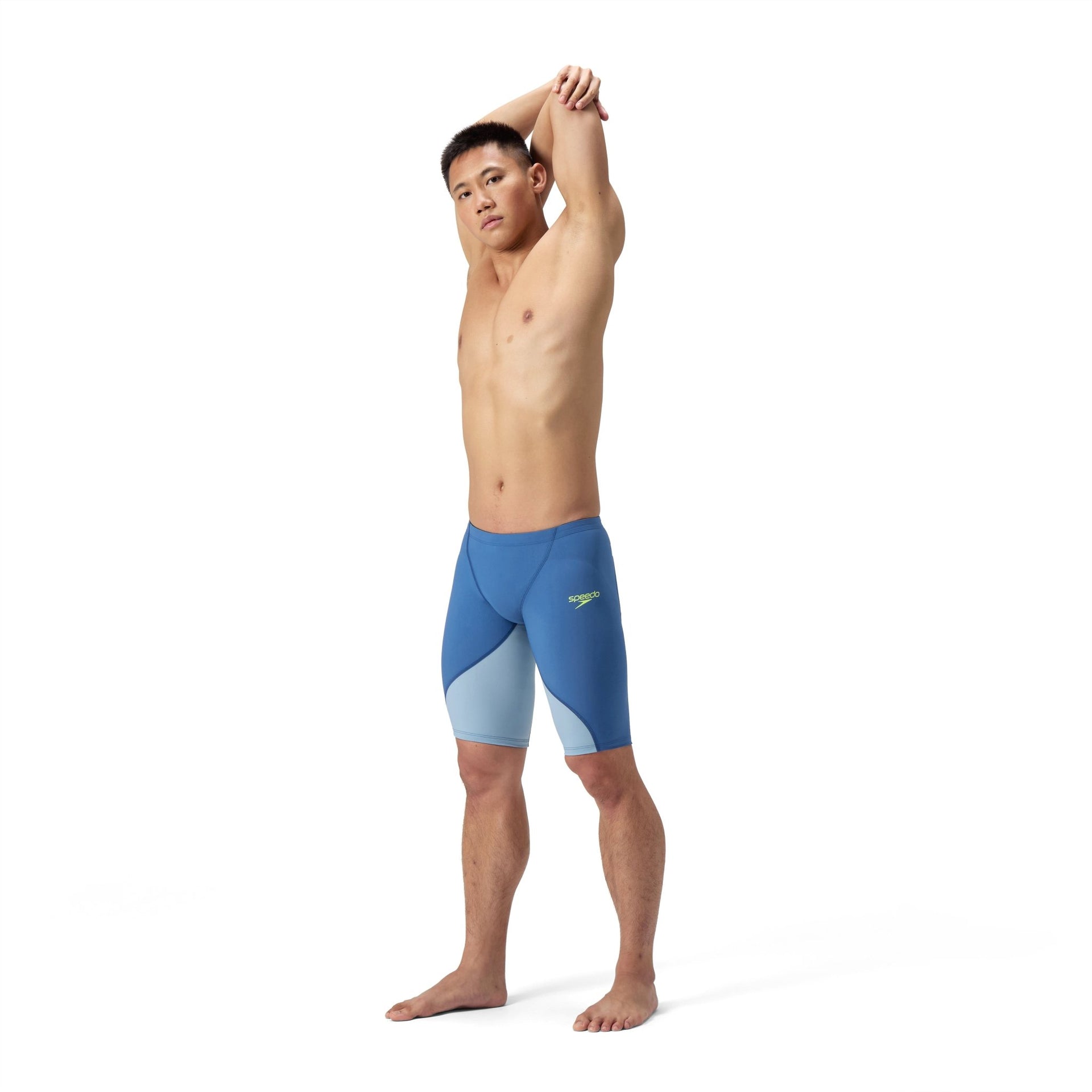 SPEEDO MENS FASTSKIN LZR IGNITE JAMMER NITE / ACADIA BLUE - Blue
