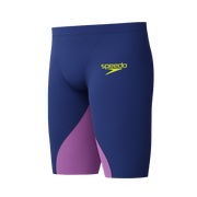 SPEEDO MENS FASTSKIN LZR IGNITE JAMMER NOBLE NAVY / NEON JELLY - Purple