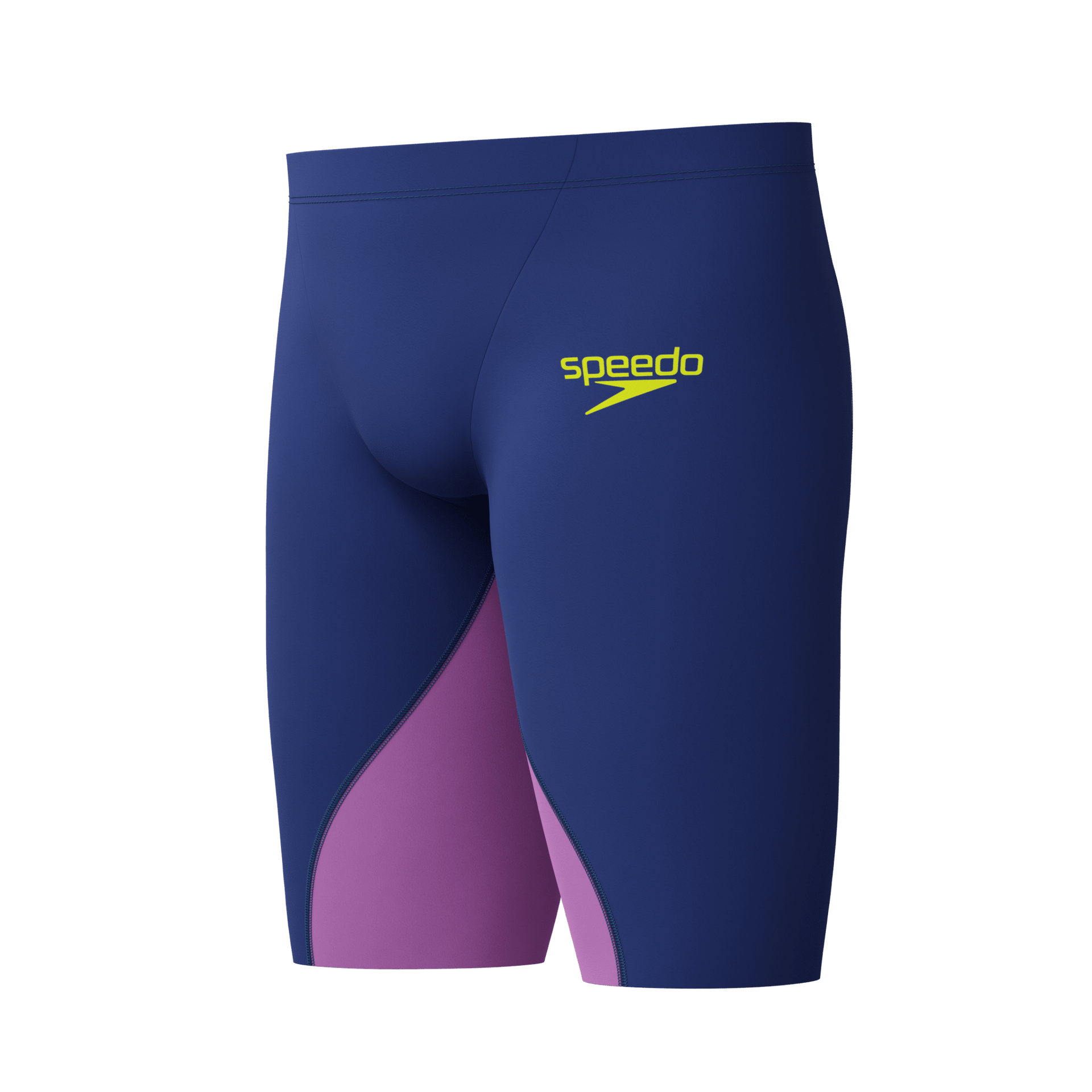 SPEEDO MENS FASTSKIN LZR IGNITE JAMMER NOBLE NAVY / NEON JELLY - Purple