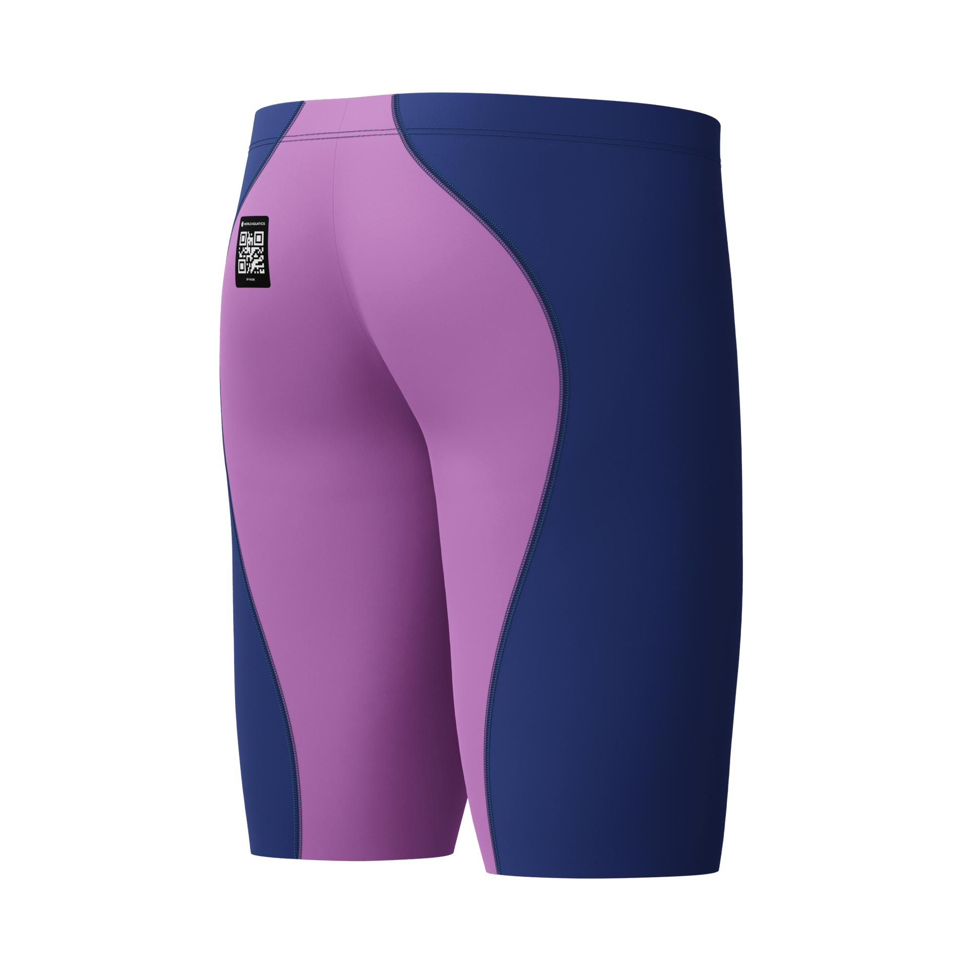 SPEEDO MENS FASTSKIN LZR IGNITE JAMMER NOBLE NAVY / NEON JELLY - Purple