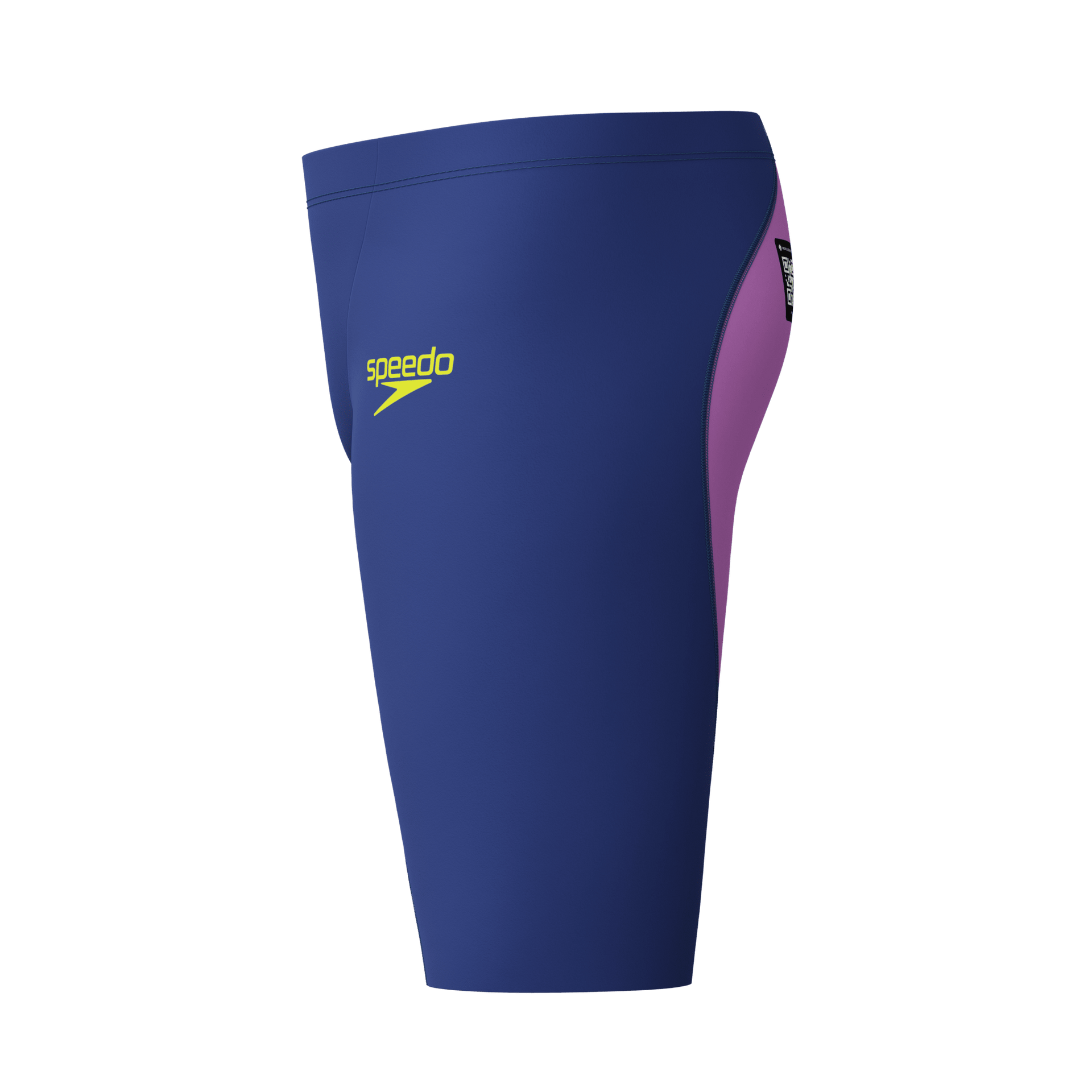 SPEEDO MENS FASTSKIN LZR IGNITE JAMMER NOBLE NAVY / NEON JELLY - Purple