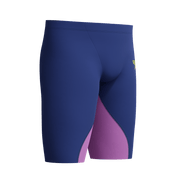 SPEEDO MENS FASTSKIN LZR IGNITE JAMMER NOBLE NAVY / NEON JELLY - Purple