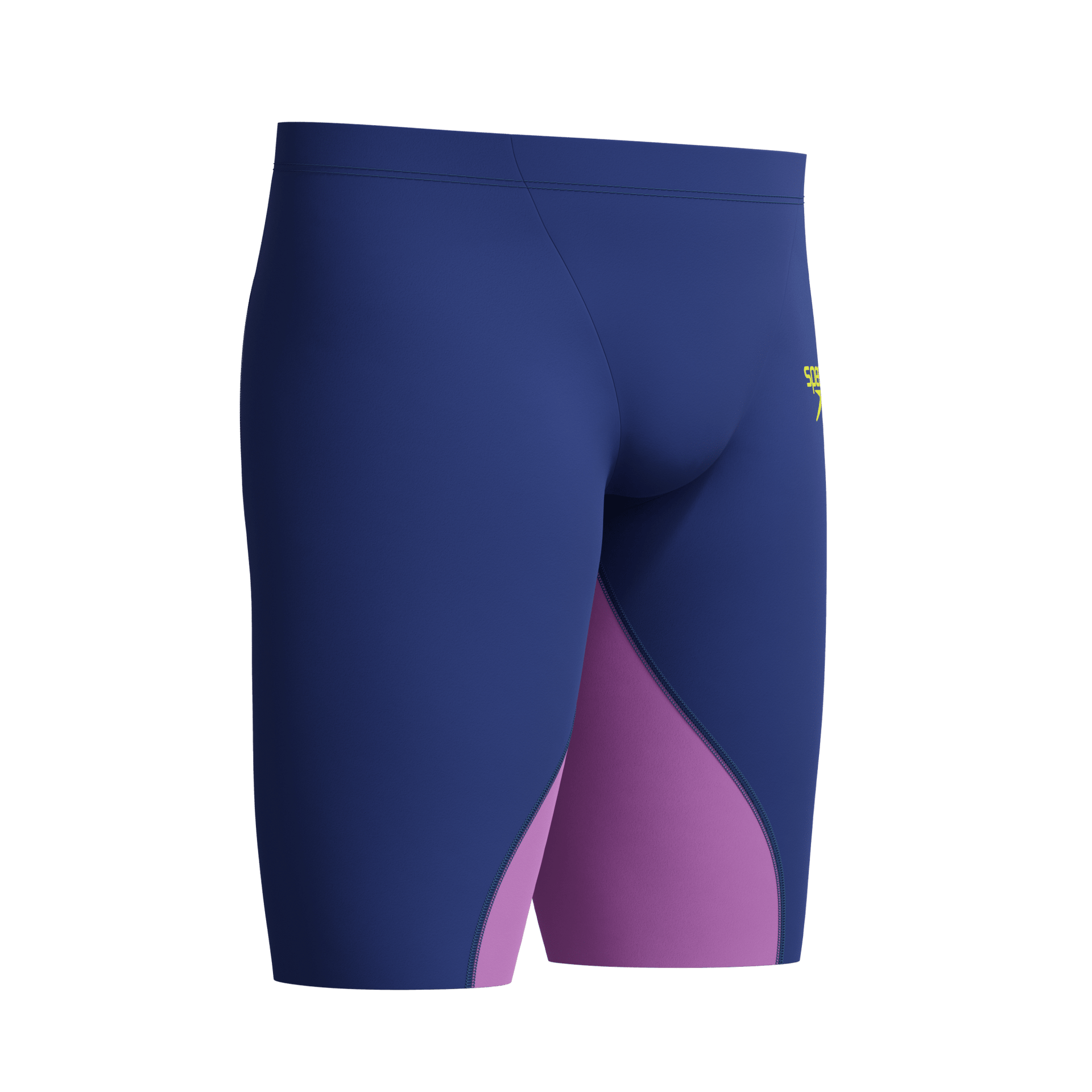 SPEEDO MENS FASTSKIN LZR IGNITE JAMMER NOBLE NAVY / NEON JELLY - Purple
