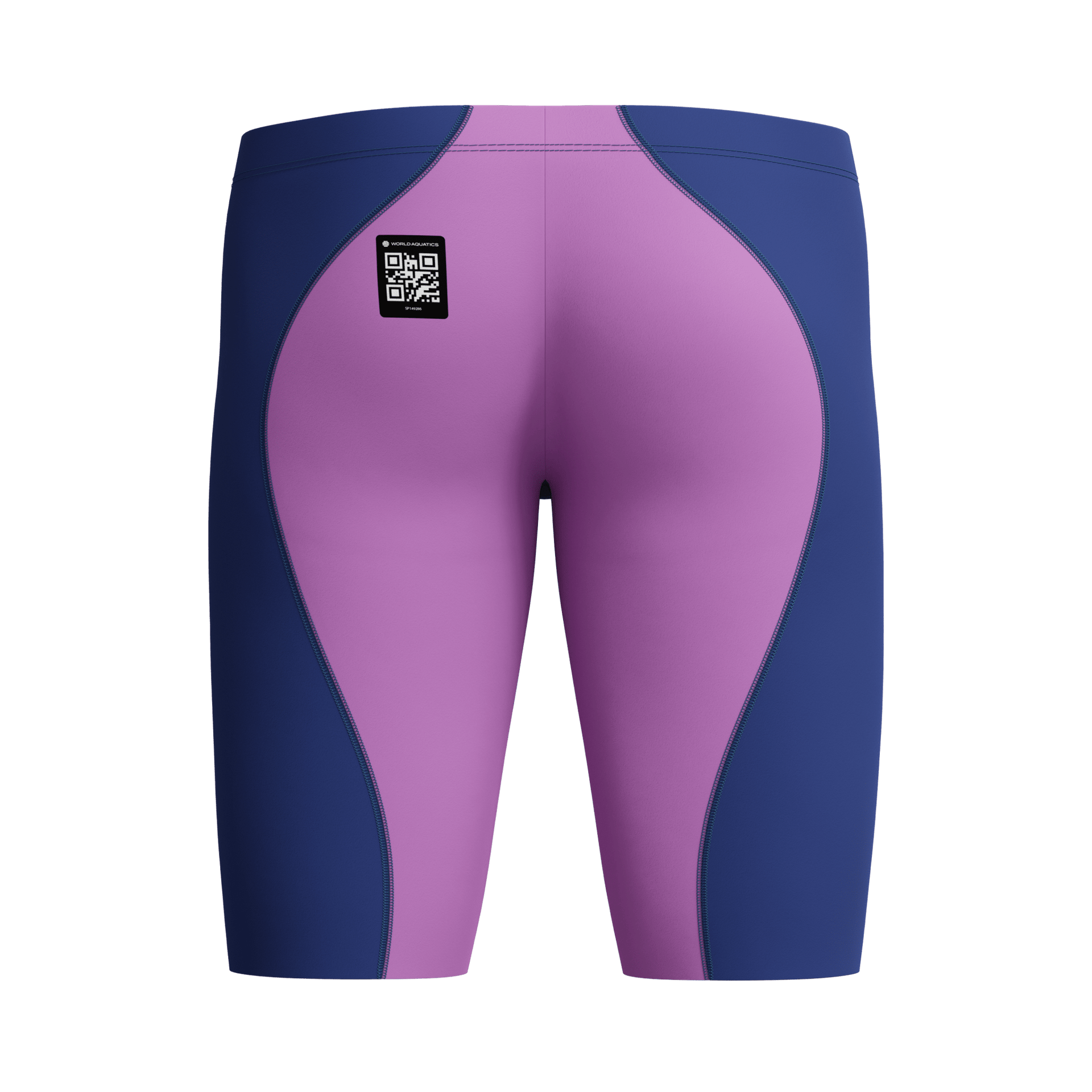 SPEEDO MENS FASTSKIN LZR IGNITE JAMMER NOBLE NAVY / NEON JELLY - Purple
