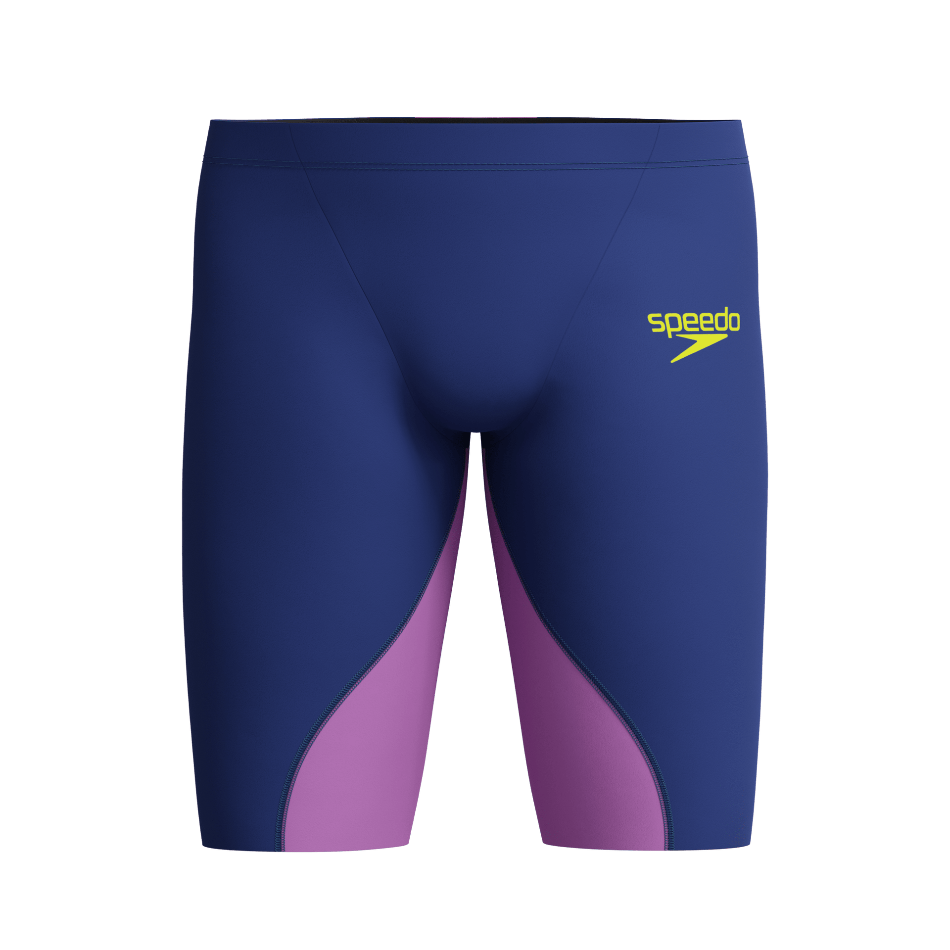 SPEEDO MENS FASTSKIN LZR IGNITE JAMMER NOBLE NAVY / NEON JELLY - Purple