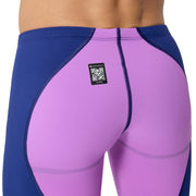 SPEEDO MENS FASTSKIN LZR IGNITE JAMMER NOBLE NAVY / NEON JELLY - Purple