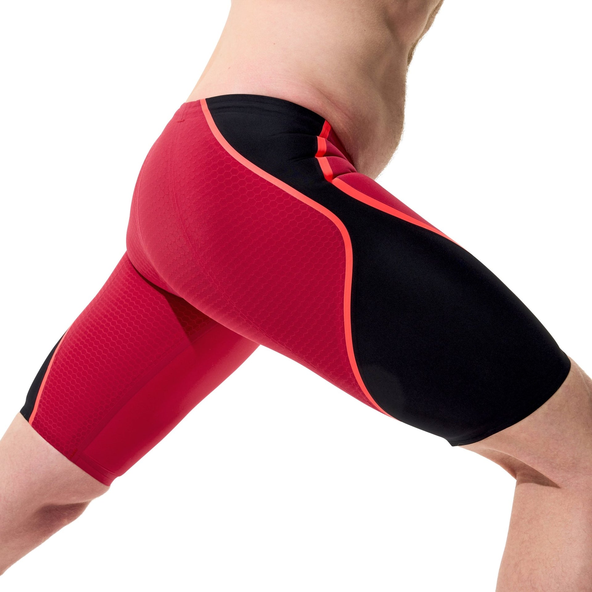 SPEEDO MENS FASTSKIN LZR PURE INTENT 2.0 JAMMER REGAL RED - Red