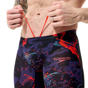 SPEEDO MENS FASTSKIN LZR PURE VALOR 2.0 JAMMER BLACK EMBER - Black