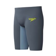 SPEEDO MENS FASTSKIN LZR PURE VALOR 2.0 JAMMER GREY LEAD / ACADIA BLUE