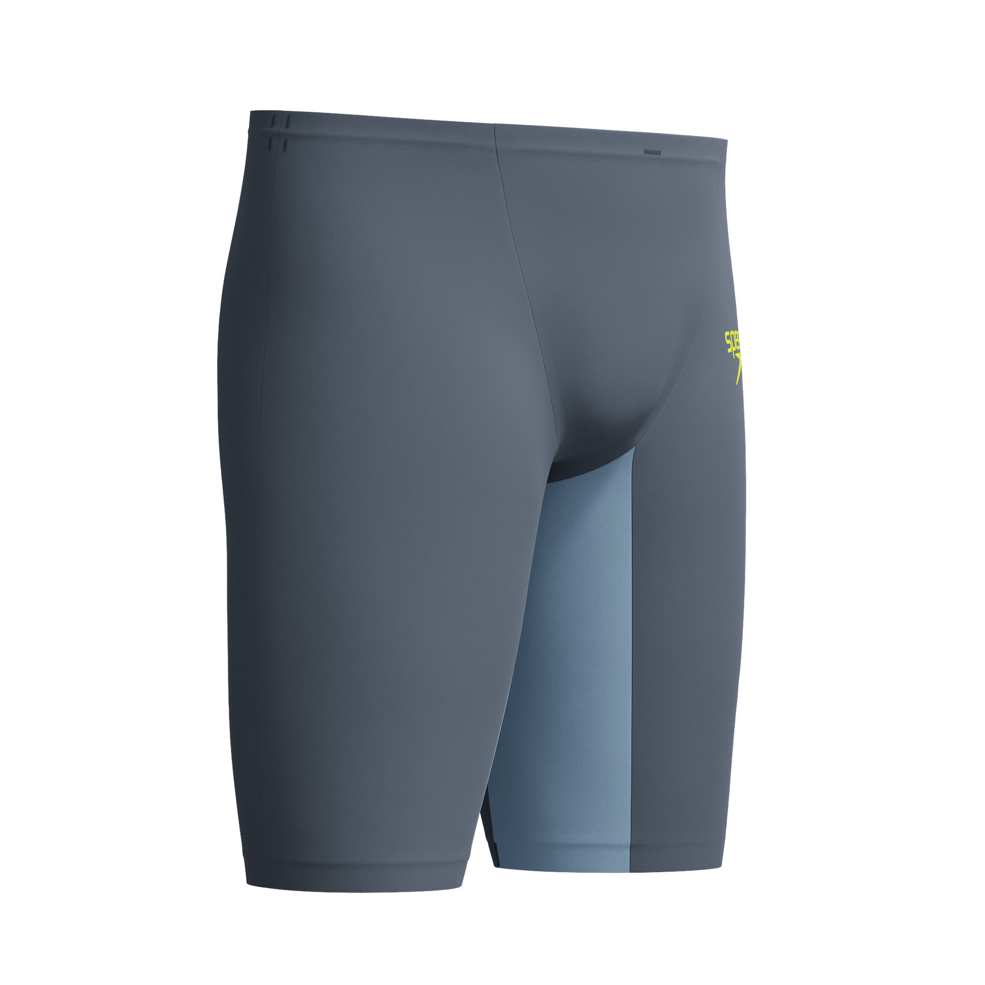 SPEEDO MENS FASTSKIN LZR PURE VALOR 2.0 JAMMER GREY LEAD / ACADIA BLUE - Grey