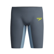 SPEEDO MENS FASTSKIN LZR PURE VALOR 2.0 JAMMER GREY LEAD / ACADIA BLUE