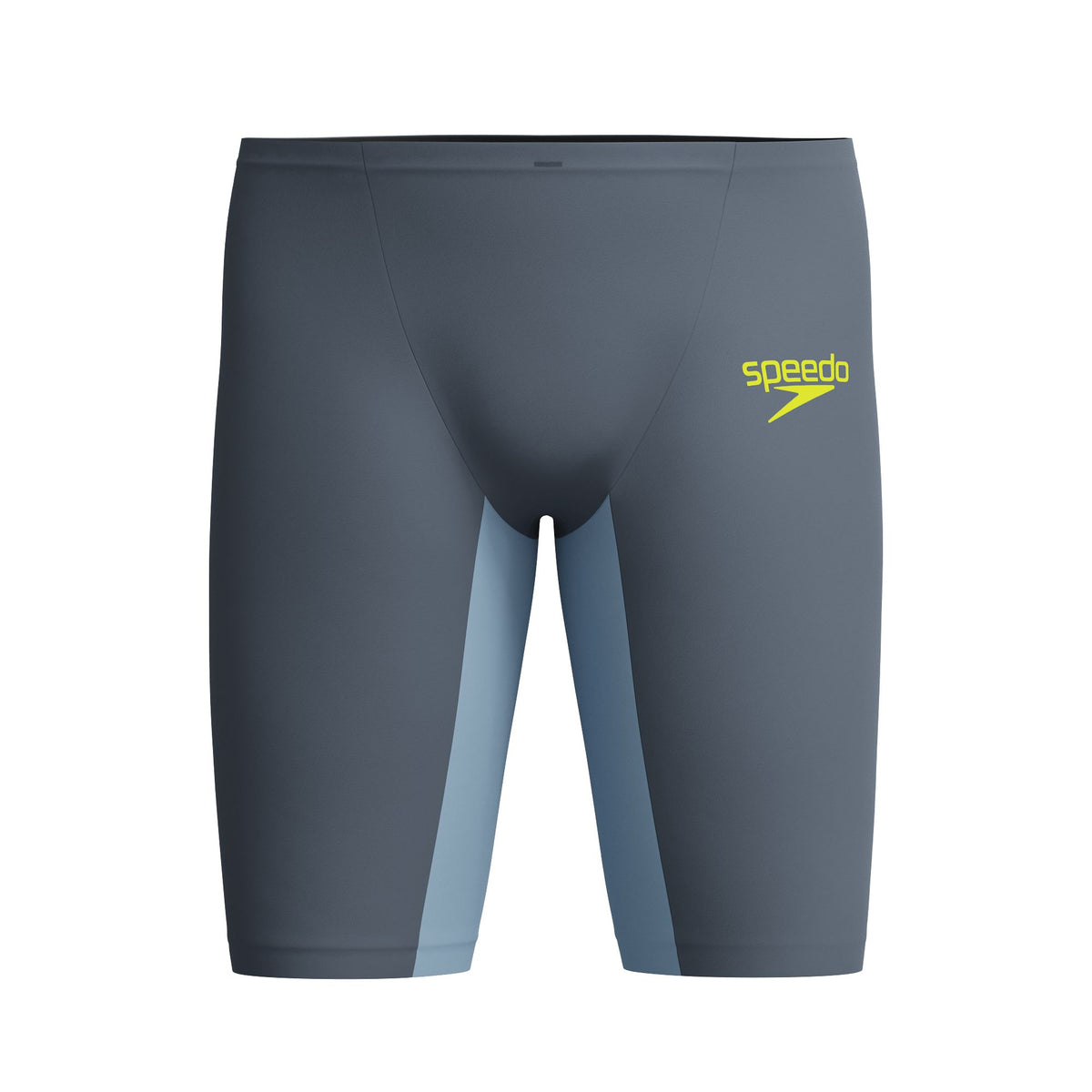 SPEEDO MENS FASTSKIN LZR PURE VALOR 2.0 JAMMER GREY LEAD / ACADIA BLUE