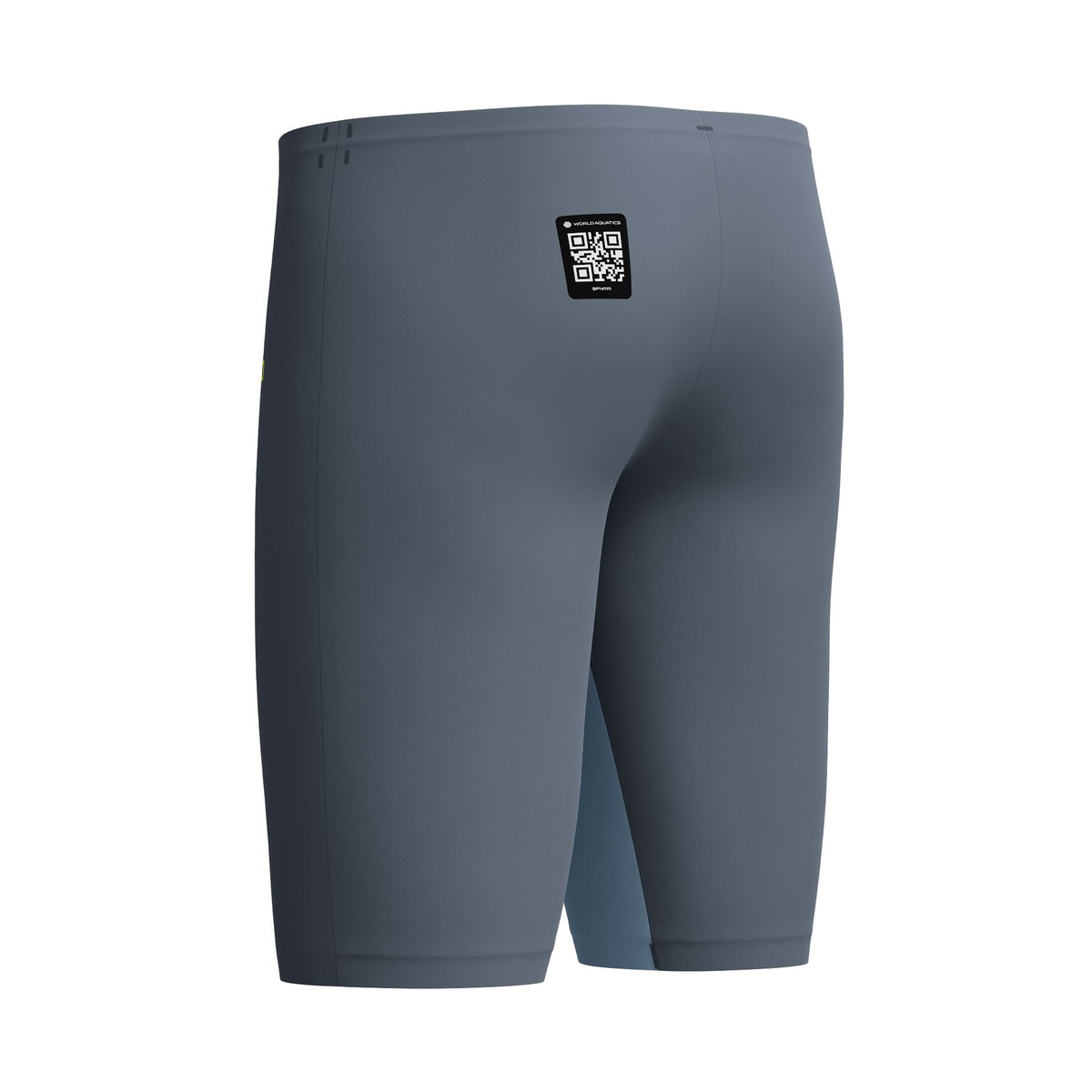 SPEEDO MENS FASTSKIN LZR PURE VALOR 2.0 JAMMER GREY LEAD / ACADIA BLUE